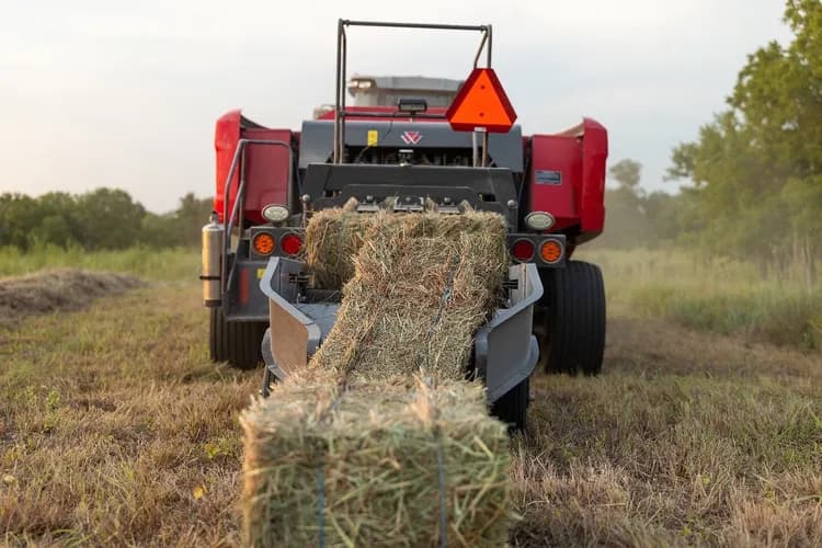Massey Ferguson's New Baler Chute Could Cut Hay Collection Work in Half